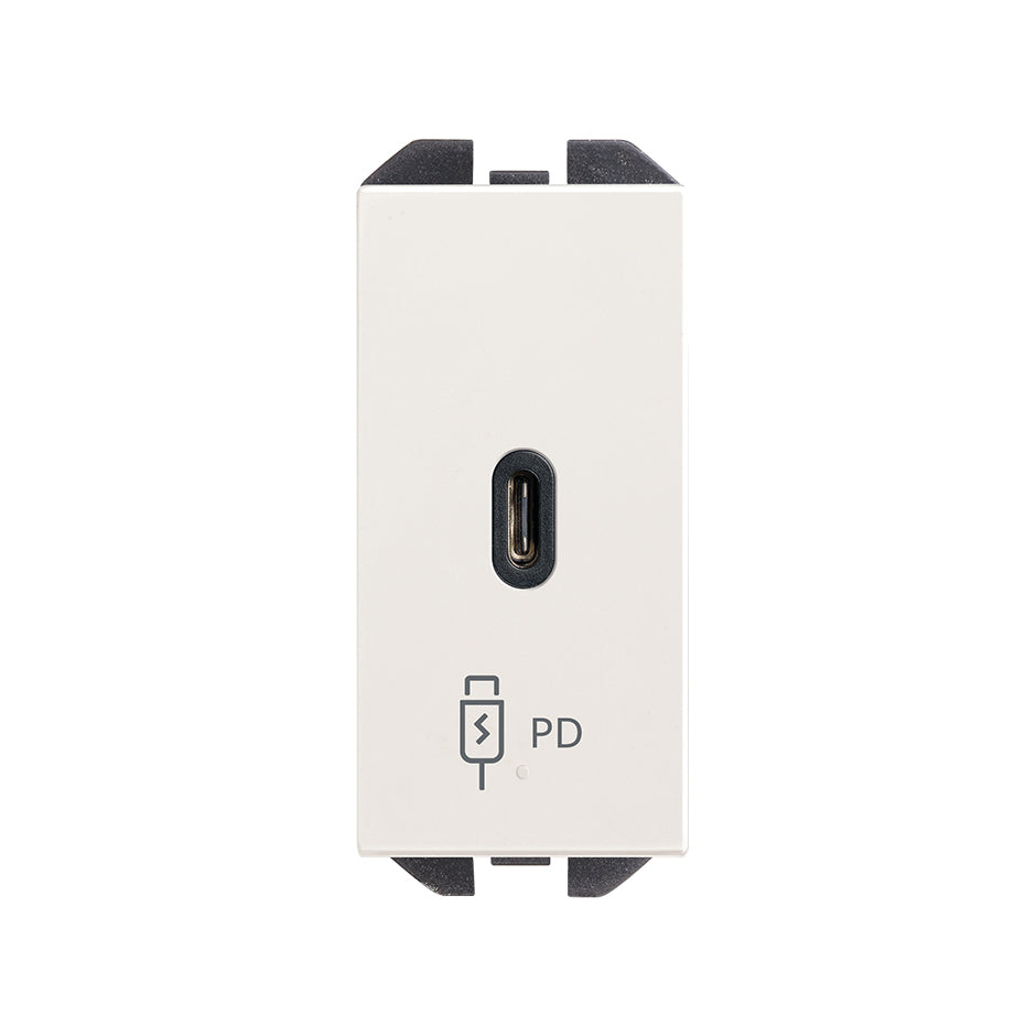 Cargador USB C de 20W, carga rápida PD, Simon serie 270