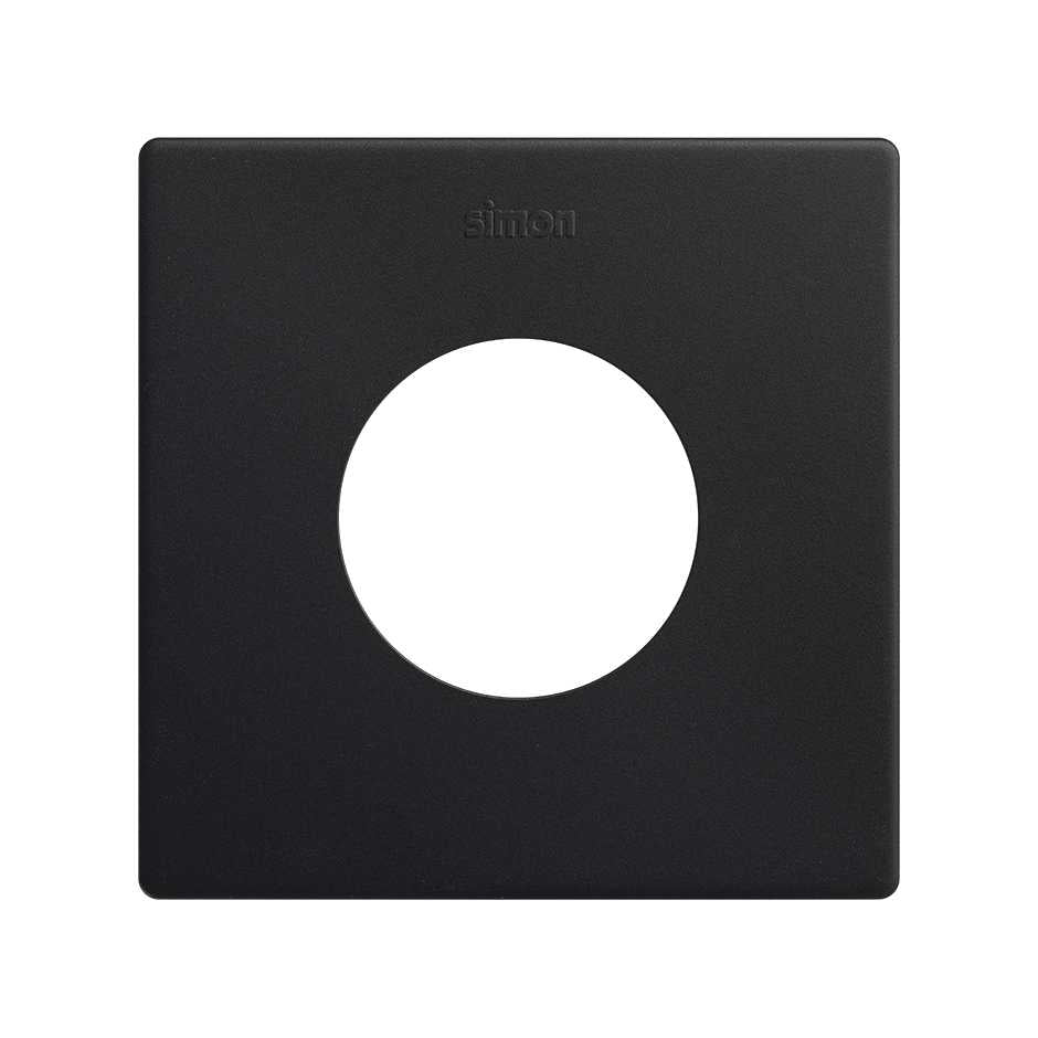 Marco para base schuko estética mínima, con sistema clean de 1 elemento, Simon serie 270
