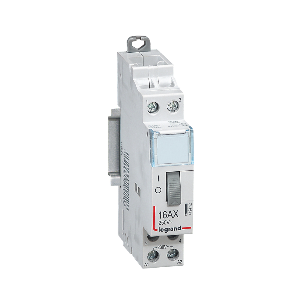Telerruptor estándar 230V~ - 2 polos - 16A - 2NA - 1 módulo, Legrand