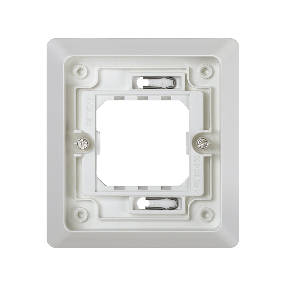 Marco para cajas de empotrar de 1 elemento Simon Aqua