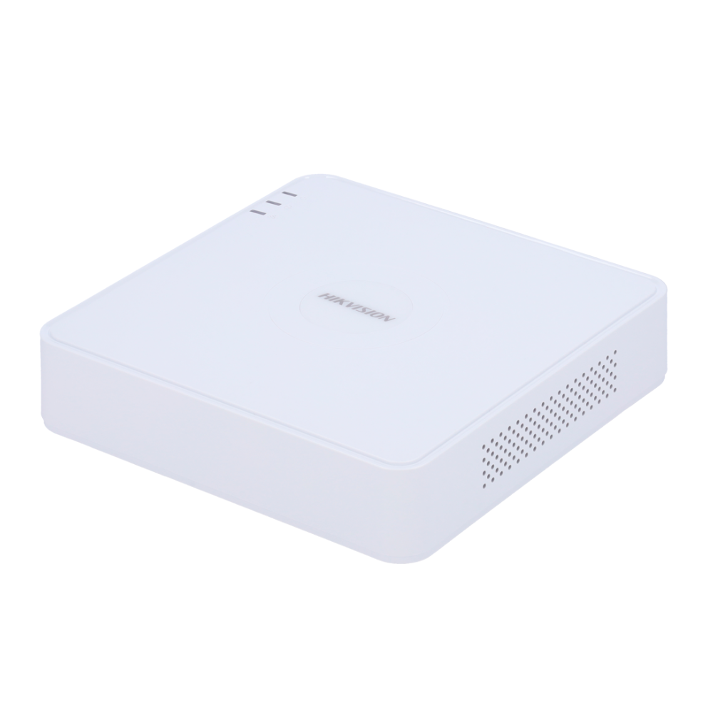Grabador NVR IP de 4 canales - Resolución máxima 4K | Ancho de banda 40Mbps, Hikvision serie Value