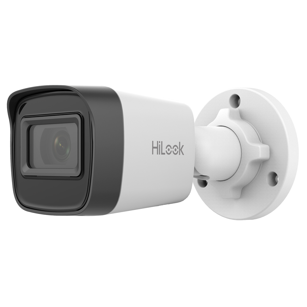 Cámara tipo Bullet IP - Resolución: 2 MP, lente de 2.8 mm - Gran Angular, Hikvision gama Hilook