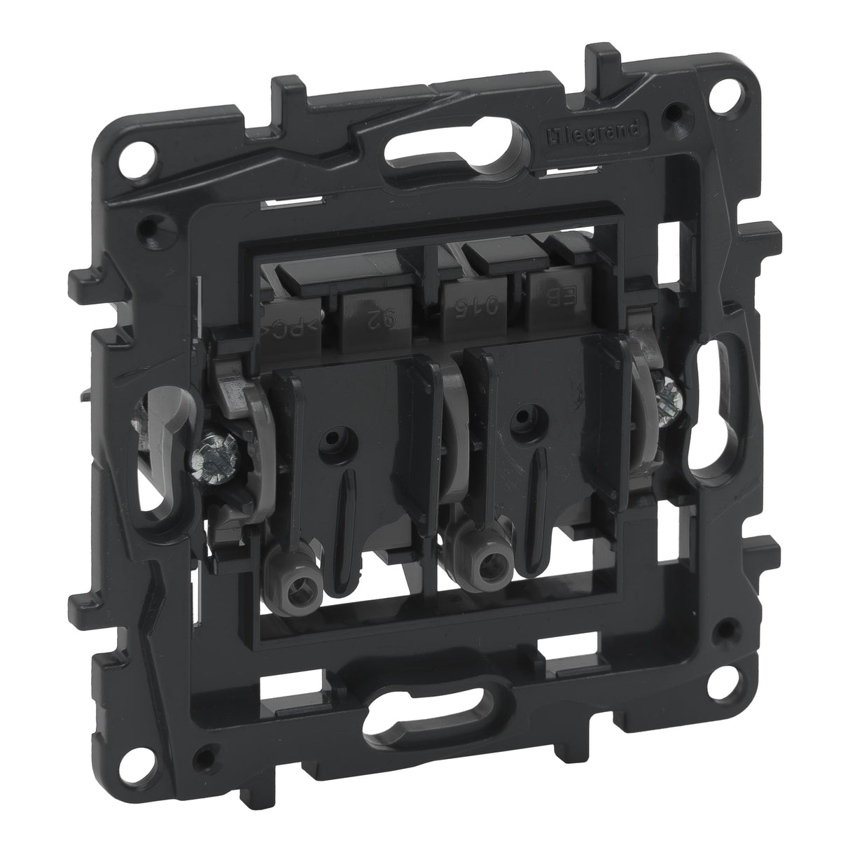 Interruptor unipolar de dos elementos 10A Legrand serie Niloé Step