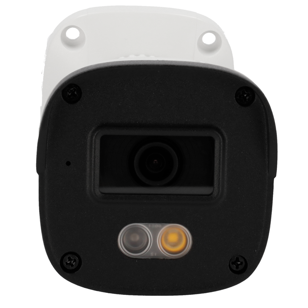 Cámara tipo Bullet IP - Resolución: 4 MP, lente de 2.8 mm - Gran Angular | Detección de movimiento, Safire Smart