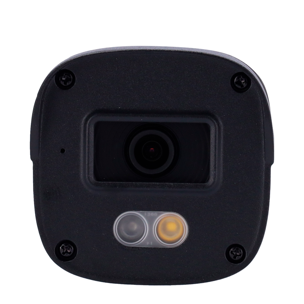 Cámara tipo Bullet IP - Resolución: 2 MP, lente de 2.8 mm - Gran Angular | Progressive Scan CMOS, Safire Smart