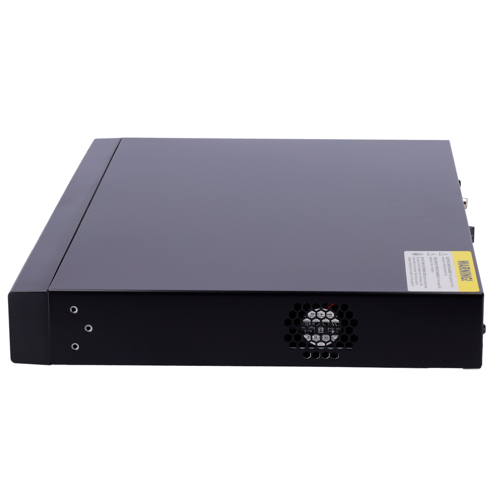 Grabador NVR IP de 8 canales + 8 puertos PoE 80W- Resolución hasta 8 Mpx | Ancho de banda 80Mbps, Safire Smart