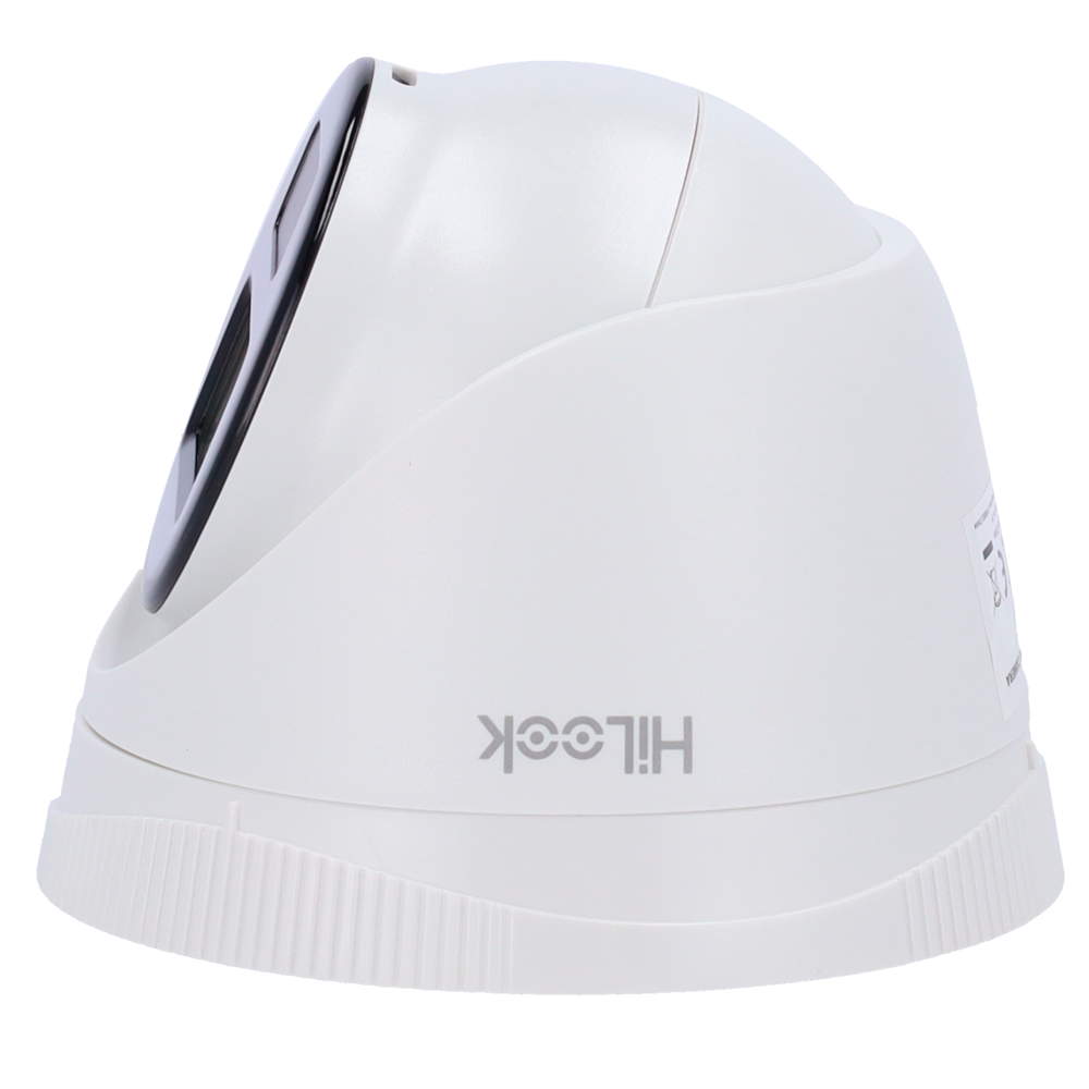 Cámara tipo Turret IP - Resolución: 2 MP, lente de 2.8 mm - Gran Angular, Hikvision gama Hilook