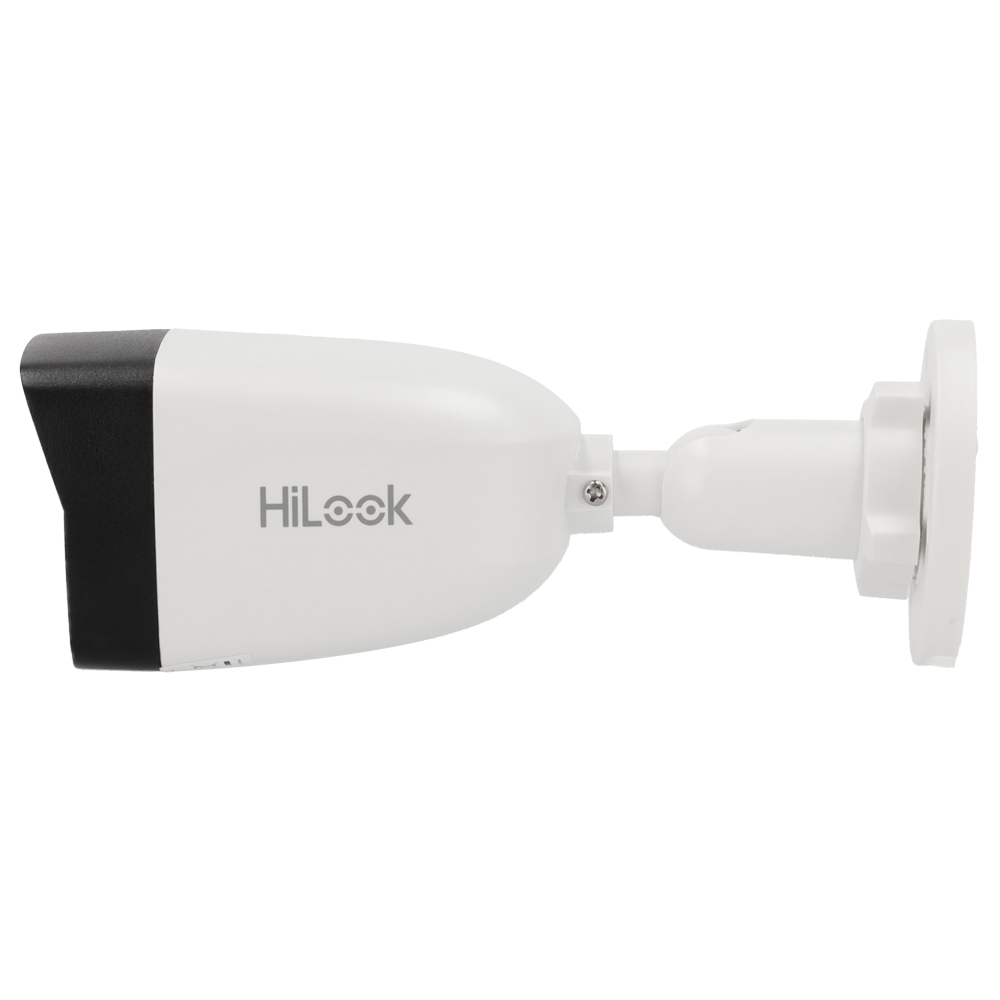Cámara tipo Bullet IP - Resolución: 8 MP, lente de 2.8 mm - Gran Angular | Micrófono integrado, Hikvision gama Hilook
