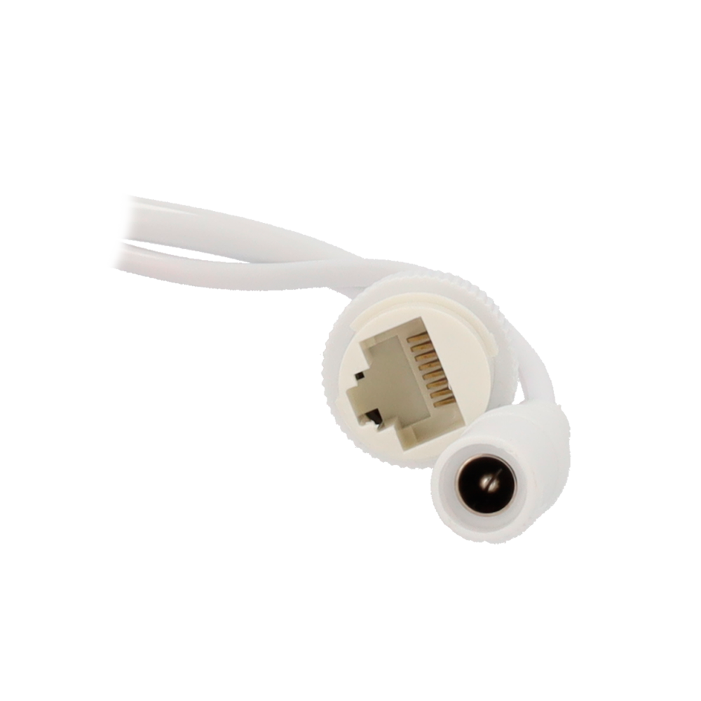 Cámara tipo Turret IP - Resolución: 6 MP, lente de 2.8 mm - Gran Angular | Micrófono integrado, Safire Smart