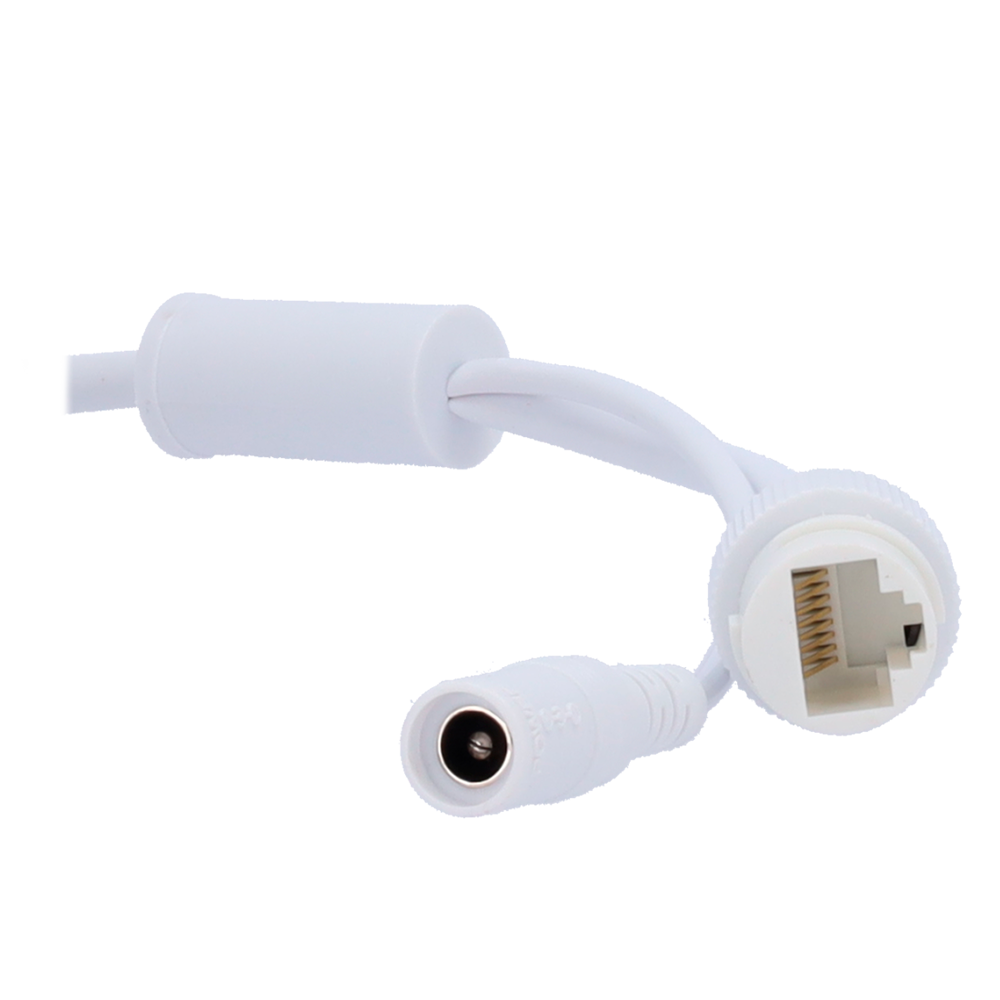 Cámara tipo Turret IP - Resolución: 4 MP, lente de 2.8 mm - Gran Angular | Lente motorizada, Safire Smart