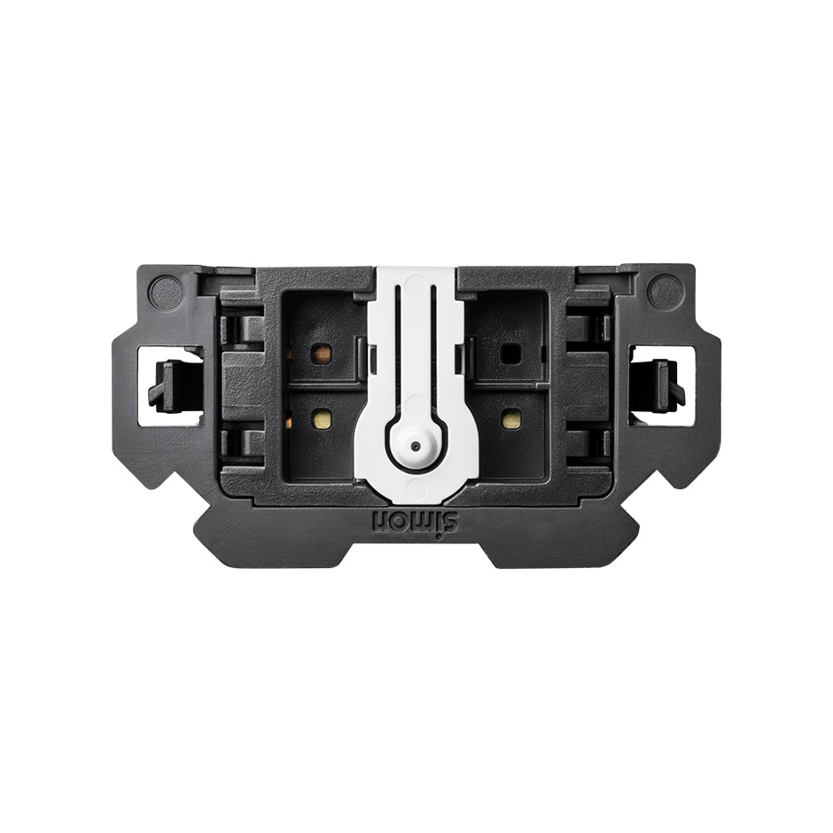 Pulsador 10 A 250V~ con sistema de embornamiento 1click® Simon 100