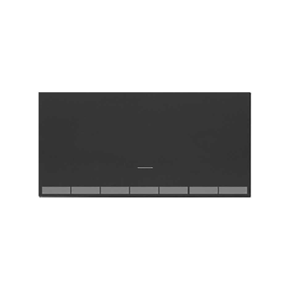 Tecla para interruptor regulable negro mate Simon 100