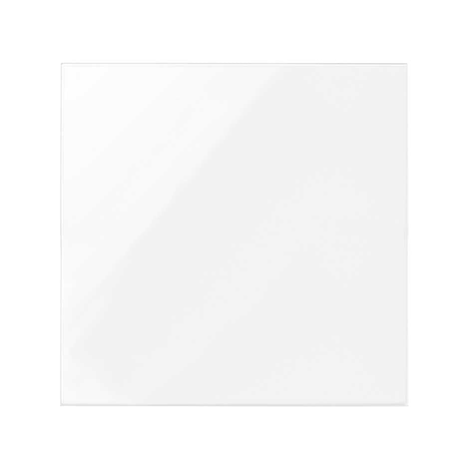 Tapa ciega doble blanco brillante Simon 100