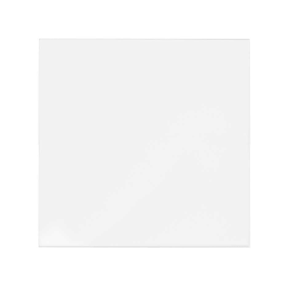 Tapa ciega doble blanco mate Simon 100