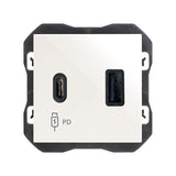 Cargador USB doble A+C 30W Power Delivery  Simon 270
