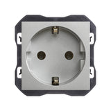 Base de enchufe schuko 16A 250 V~ con sistema de embornamiento a tornillo Simon 270