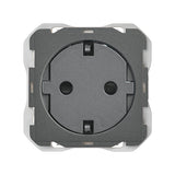 Base de enchufe schuko clean modular 16A 250 V~ con sistema de embornamiento a tornillo  Simon 270