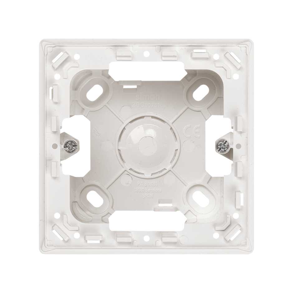 Caja de superficie para 1 elemento, Simon serie 270