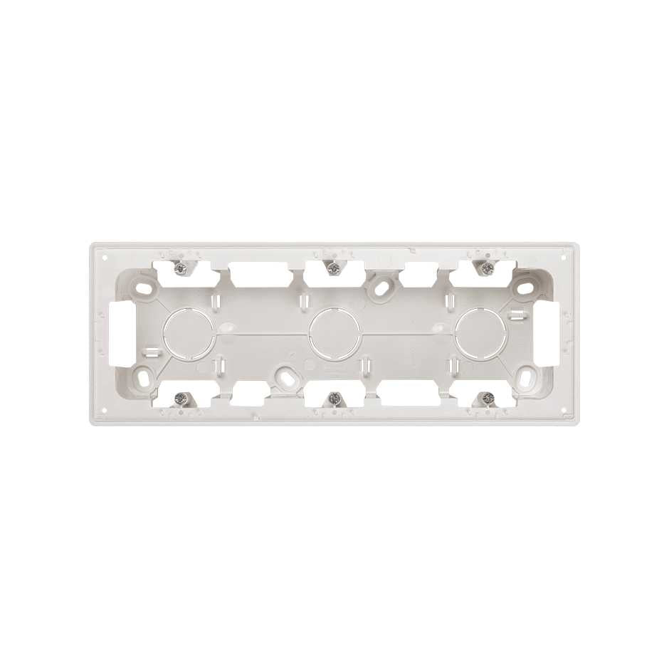 Caja de superficie para 3 elementos blanco Simon 270