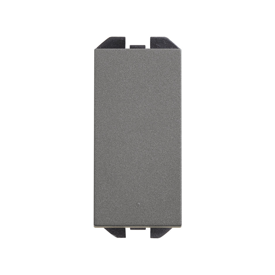 Interruptor unipolar pulsante 10AX 230V~ de tecla estrecha con sistema de embornamiento rápido Simon 270