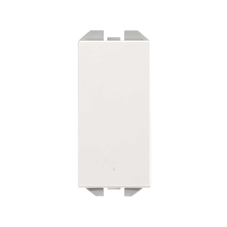 Cruzamiento pulsante 10AX 230V~ de tecla estrecha con sistema de embornamiento rápido Simon 270