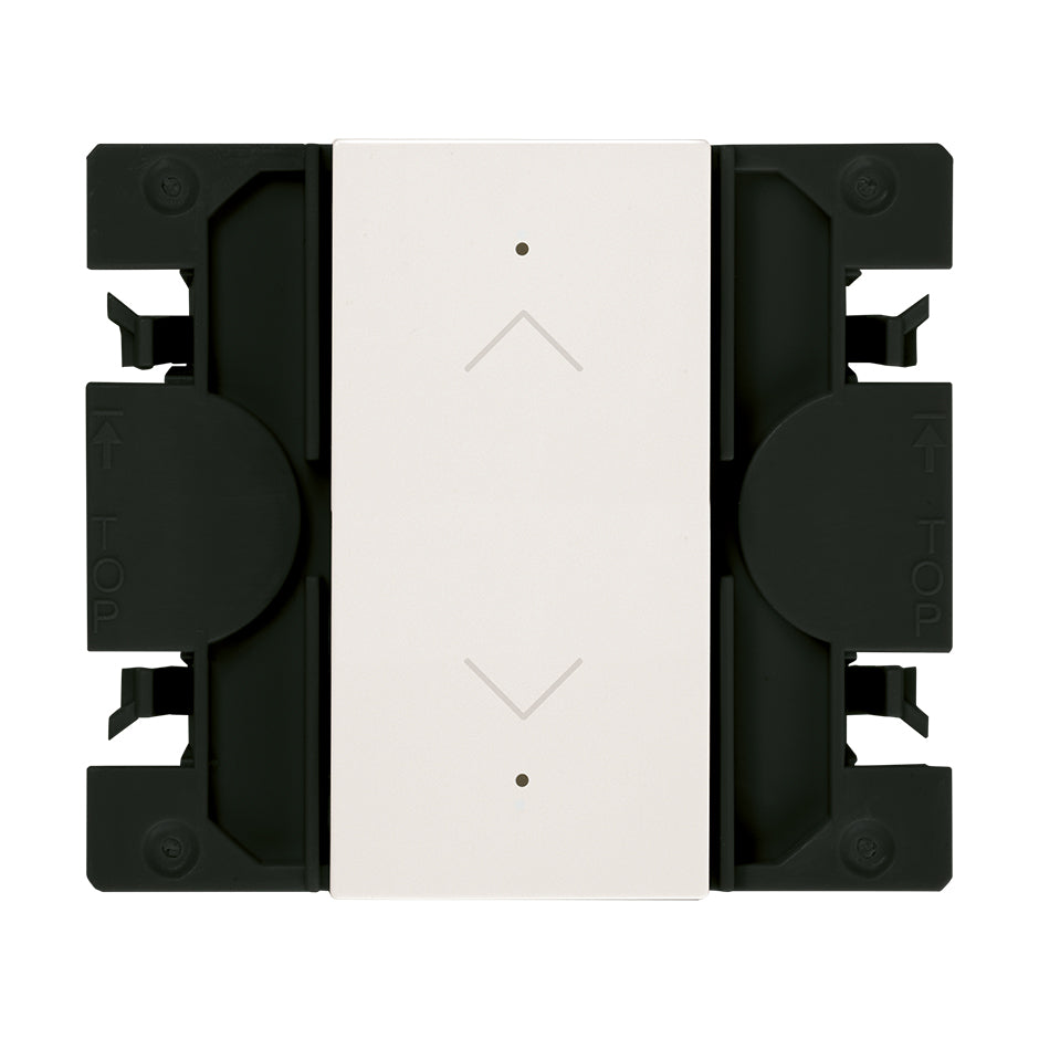 Interruptor master para persianas Simon iO de tecla estrecha blanco mate Simon 270