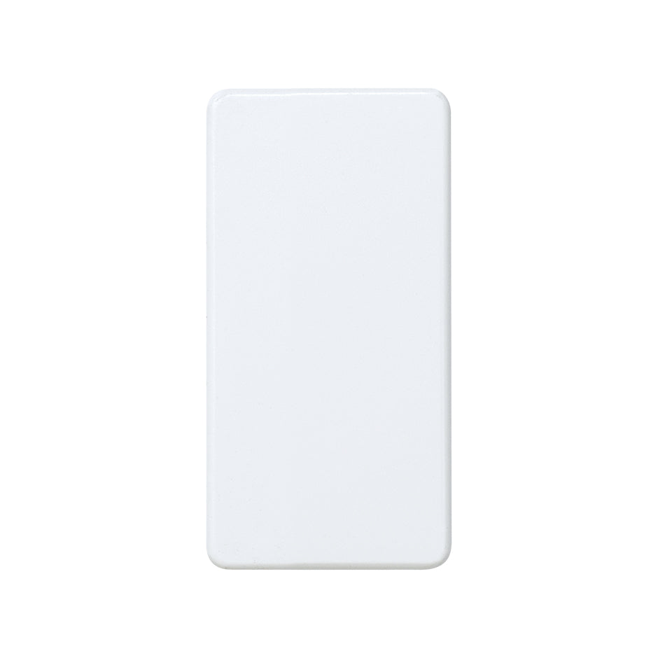 Conmutador 10 AX 250V~ de medio elemento con sistema de embornamiento rápido blanco Simon 27 Play