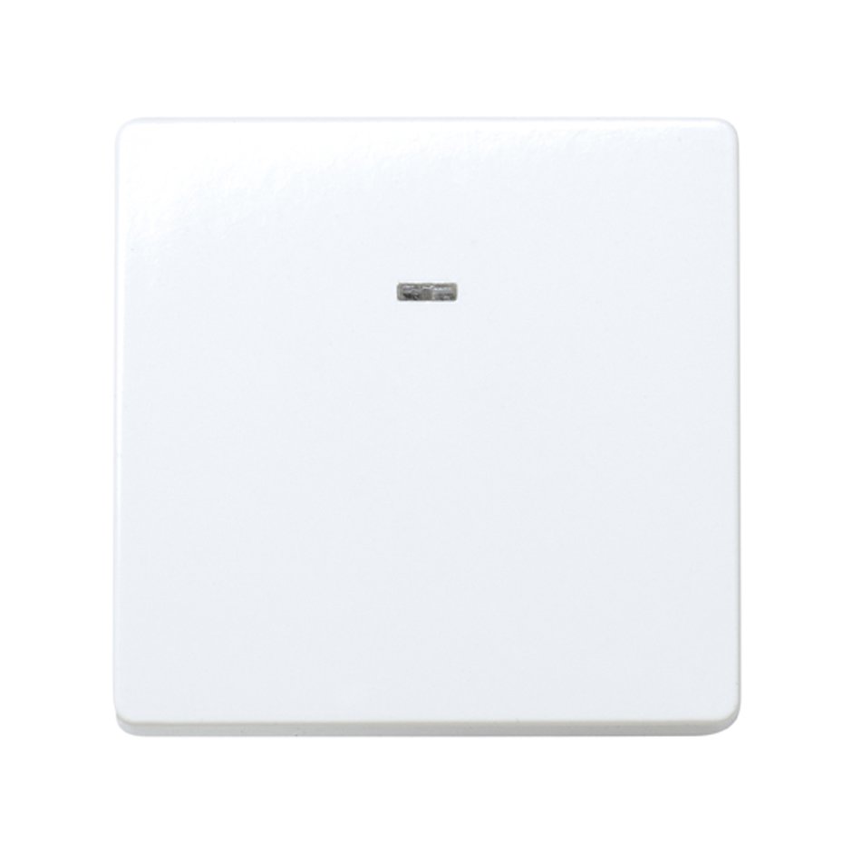 Pulsador neutro 10 A 250V~ con luminoso incorporado y sistema de embornamiento rápido blanco Simon 27 Play