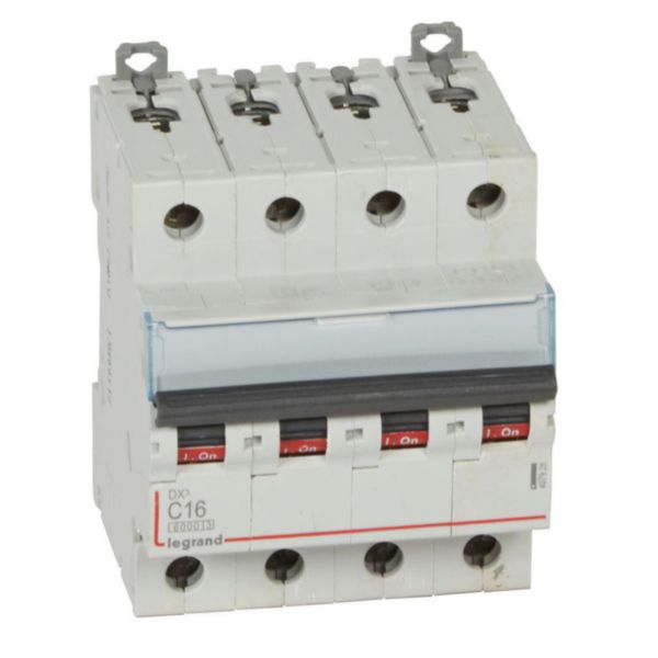 Magnetotérmico DX³ -  6/10 kA - curva C - 4P -  10A