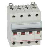 Magnetotérmico DX³ -  6/10 kA - curva C - 4P -  10A