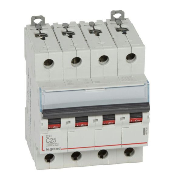 Magnetotérmico DX³ -  6/10 kA - curva C - 4P -  10A