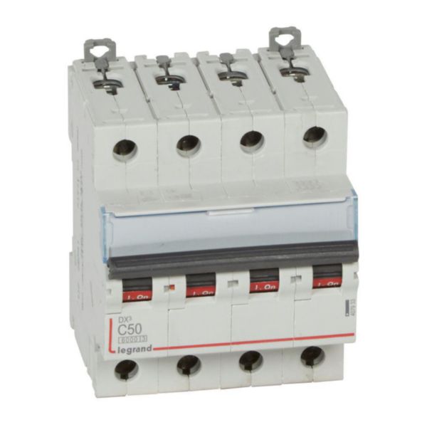 Magnetotérmico DX³ -  6/10 kA - curva C - 4P -  10A