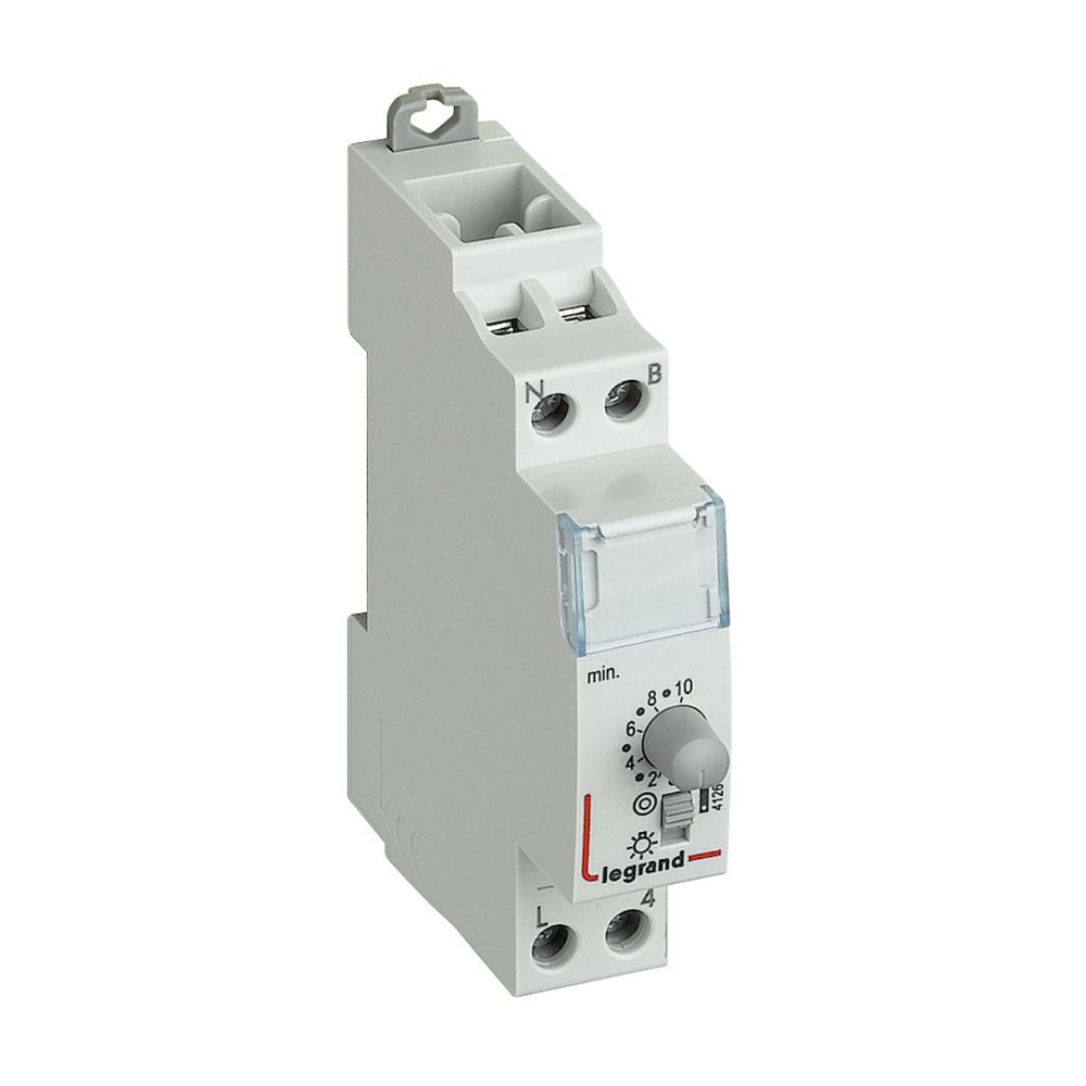 Temporización regulable de 0,5 a 10min - 16A - 230V~ - 50/60Hz - rearmable, Legrand