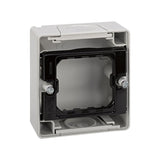 Caja de superficie estanca para 1 elemento Simon Aqua