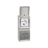 Caja de superficie estanca para 3 elementos vertical  Simon Aqua