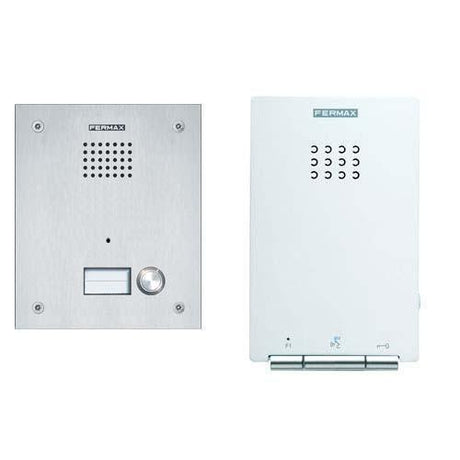 Kit Portero 2 hilos FERMAX, para 1 vivienda pre-programado (Plug&Play), | F50762
