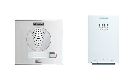 Kit Portero 2 hilos FERMAX, para 1 vivienda pre-programado (Plug&Play), | F50772