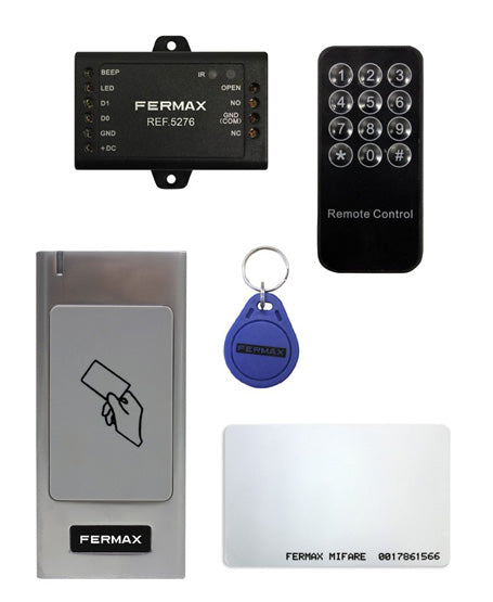Kit para apertura de puerta  antivandálico FERMAX, teclado de programación por infrarojo| autenticación MIFARE y EM  | F05237