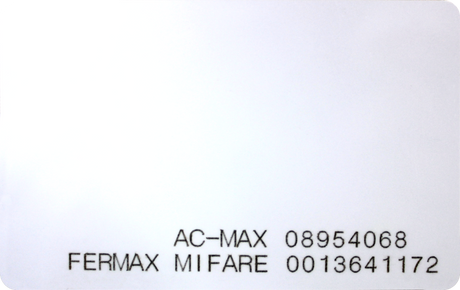 Tarjeta de proximidad para identificación FERMAX, autenticación MIFARE (13,56MHz)| F52750