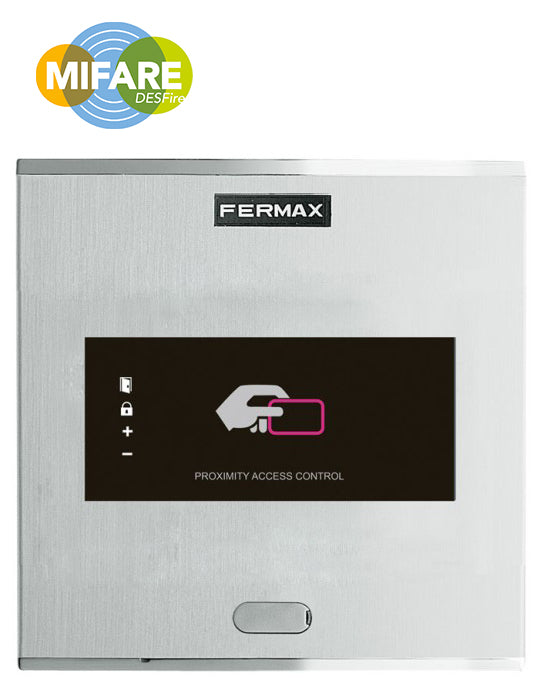Lector de proximidad CityLine FERMAX, | controlador externo, autenticación DASFIRE | F06957