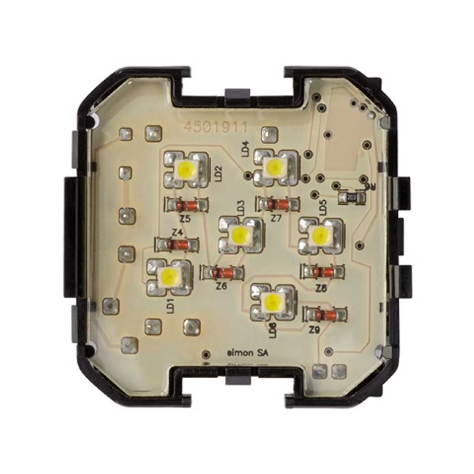 Baliza de cortesía compuesta de leds Simon 75