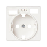 Tapa para la base de enchufe schuko con 2 cargadores USB A + C 10,5W Simon 82 Concept