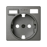 Tapa para la base de enchufe schuko con 2 cargadores USB A + C 10,5W Simon 82 Concept