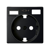 Tapa para la base de enchufe schuko con 2 cargadores USB A + C 10,5W Simon 82 Concept