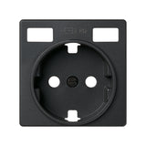 Tapa base enchufe schuko con 2 USB C+C Simon 82