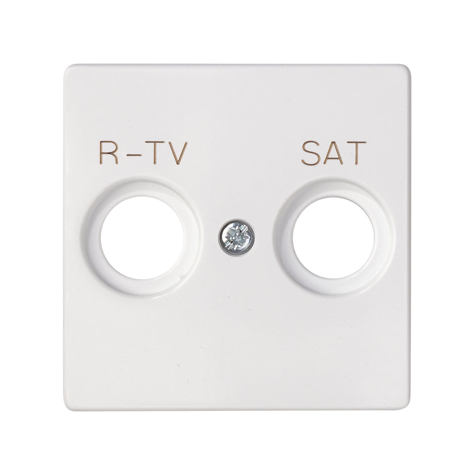 Placa para tomas inductivas R-TV+SAT  Simon 82 Concept