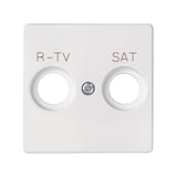 Placa para tomas inductivas R-TV+SAT  Simon 82 Concept