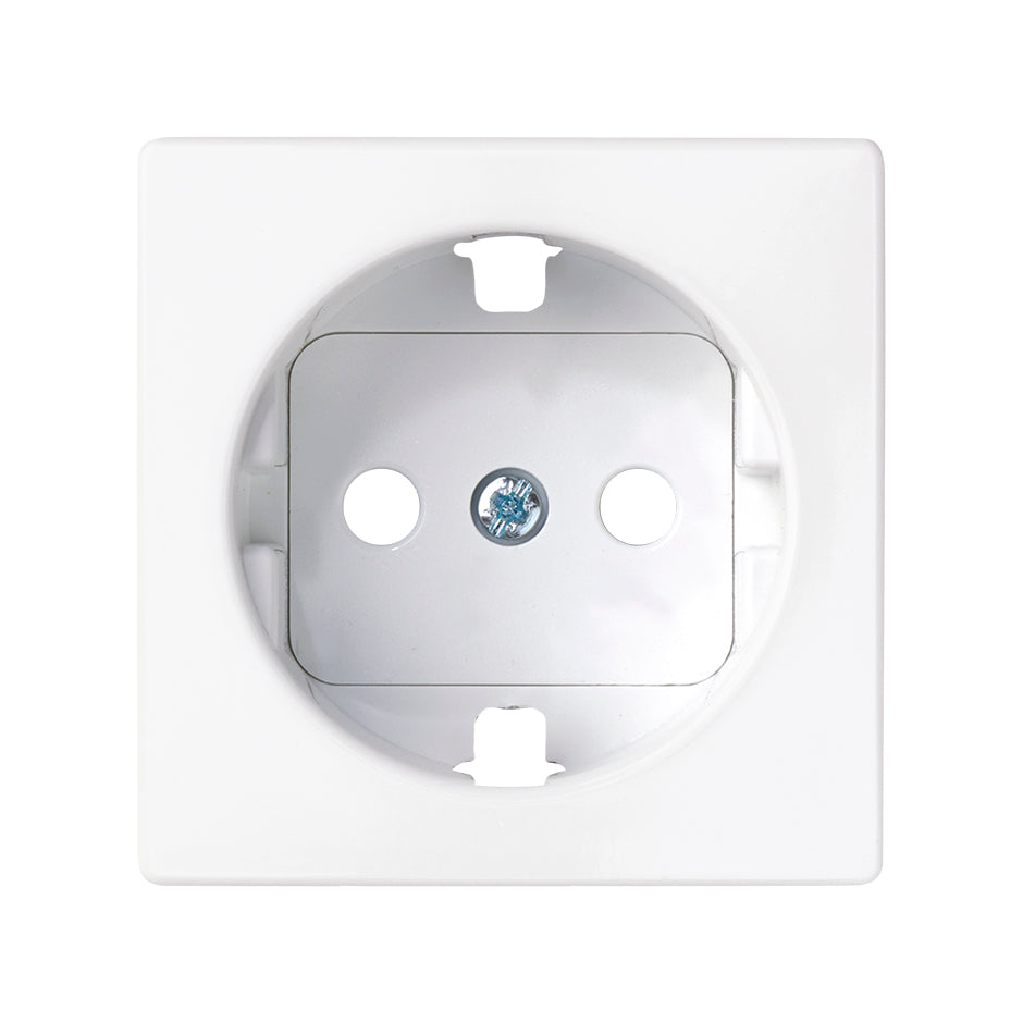 Conjunto semi-montado de base de enchufe schuko 16 A 250V~ con sistema de emb. a tornillo Simon 82 Concept