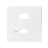 Placa para cargador USB A+C Quickcharge  Simon 82
