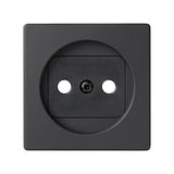 Tapa con dispositivo de seguridad para la base de enchufe bipolar Simon 82